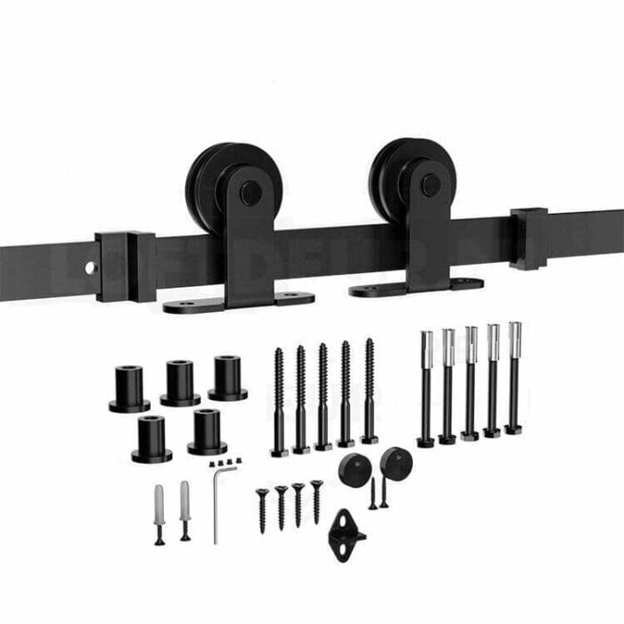 Schuifdeursysteem voor houten of stalen schuifdeuren